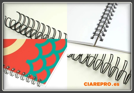 encuadernacion wire-o